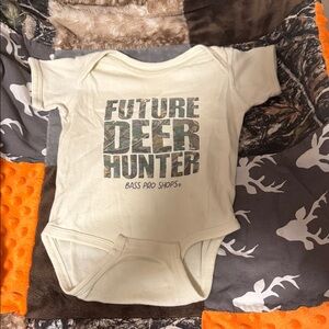 Bass Pro Shops  'Future Deer Hunter' onesie